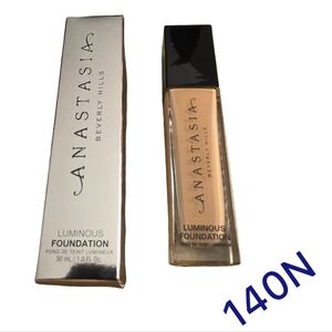 Anastasia--Med Coverage, Natural Finish Luminous Foundation Shade 140N NEW